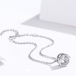 CF Diamond 手鍊 莫桑鑽, 泡泡款 C0001, 1克拉