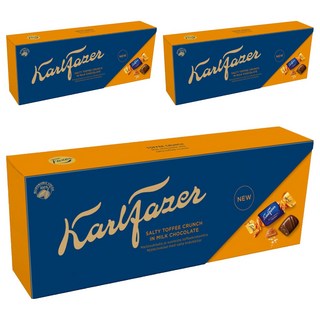 karlfazer 鹹味太妃糖巧克力, 250g, 3盒