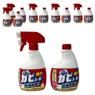Mitsuei 浴廁除霉清潔劑組 800ml 噴霧+補充瓶, 6組