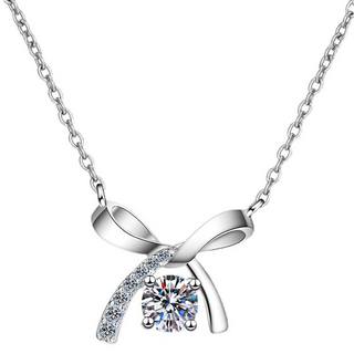 CF Diamond 莫桑鑽項鍊 B0929 摯愛 1克拉