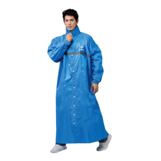 JUMP 將門 金三角 雙重反光 奧樂AuRa 風雨衣 隱藏收納雨帽 高耐水壓 魔鬼氈袖口脖圍