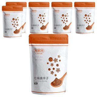 頂膳珍 七味唐辛子, 中西式複合香料, 80g, 6包