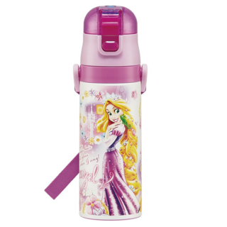 Skater 不鏽鋼保溫水壺 SDC4, 長髮公主, 470ml, 1個