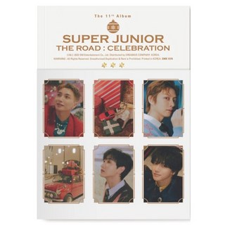 Super Junior 正規11輯Vol.2《The Road:Celebration》SNOW Ver.(無海報), 1CD