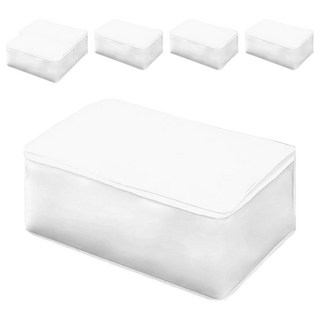 小麥購物 棉被收納袋 Y146 90g, 透明款, 6個