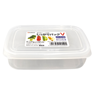 NAKAYA V型2P長方保鮮盒 K255 450ml, 6個, 1組