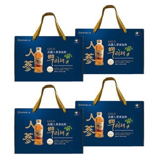 EBICHE 高麗人蔘養氣飲5瓶禮盒, 600ml, 4盒