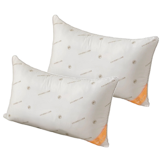 LoveCity 寢城之戀 日本大和防蹣抗菌 50顆獨立筒釋壓枕, 2個, 白色