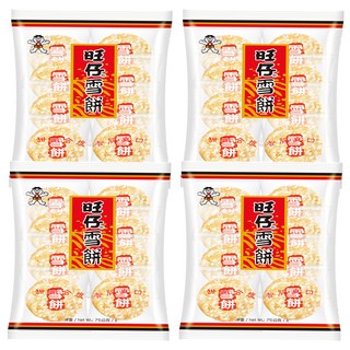 旺旺 旺仔雪餅, 75g, 4袋