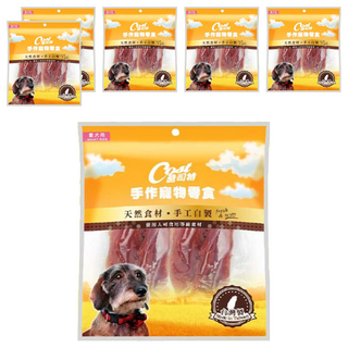 Cost 酷司特 手工寵物零食雞腿肉片 160g (80g*2) 台灣製, 雞腿肉片, 6包