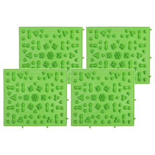 腳底按摩器 尖頭升級款 4個, 綠色, 1組