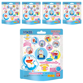 BANDAI 哆啦A夢 沐浴球 Set 內附玩具, 75g, 5個