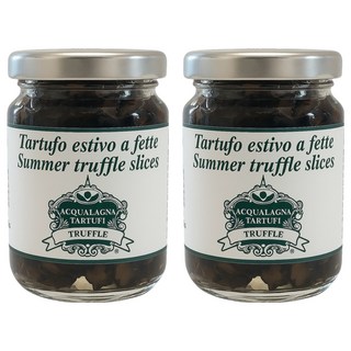 ACQUALAGNA TARTUF 夏季黑松露切片, 2個, 50g