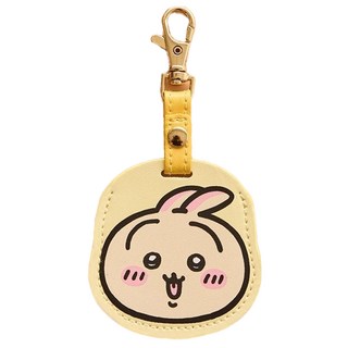 YENDAR 研達 吉伊卡哇皮革吊飾, 可愛設計 實用收納 掛鉤易拆裝, 6.7 x 6.4cm, 兔兔