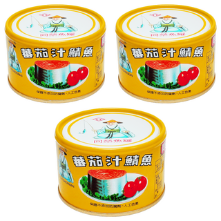 同榮 番茄汁鯖魚罐頭, 保證不添加防腐劑, 保證不含人工色素, 425g, 3罐