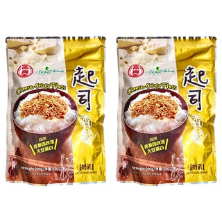 富貴香 起司香鬆 (奶素) - 非基因改造大豆蛋白 台灣製造, 200g, 2包