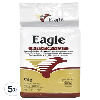 EaGLE 速發乾酵母, 5個, 500g
