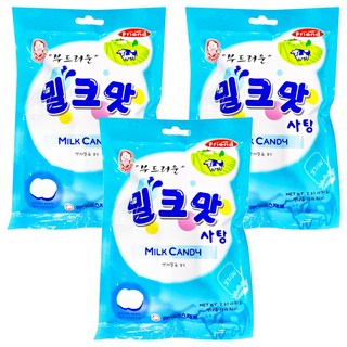 Mammos 牛奶糖 韓國產, 80g, 3袋