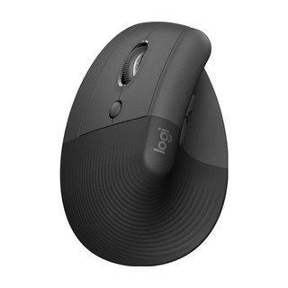 Logitech 羅技 LIFT 人體工學垂直滑鼠 左手版, 石墨灰, 1個