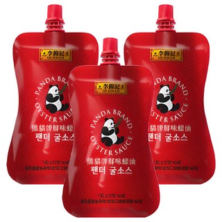 李錦記 熊貓牌鮮味蠔油, 130g, 3包
