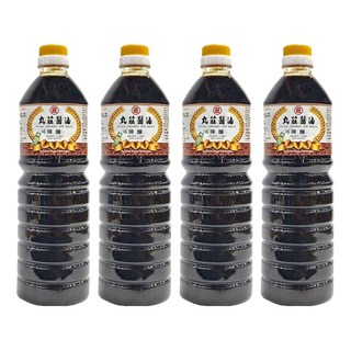 丸莊醬油 陳釀醬油 不含防腐劑 味素 焦糖色素, 1L, 4瓶