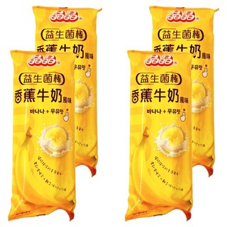 晶晶 益生菌香蕉牛奶風味棒, 680g, 4包