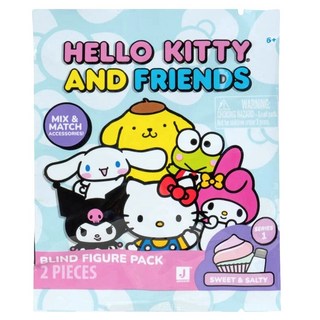 jazwares Sanrio 三麗鷗 Hello Kitty and Friends 2吋盲包公仔2件組, 1個