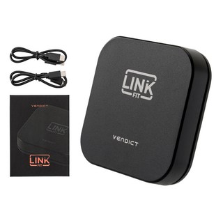 벤딕트 무선 안드로이드 오토 동글 자동차 미러링 링크핏 클립패키지, VDT-AAB, 블랙