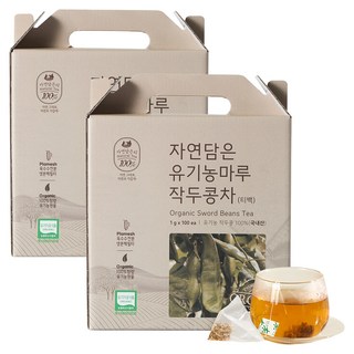 자연담은티 유기농 작두콩차 티백, 1g, 100개입, 2개