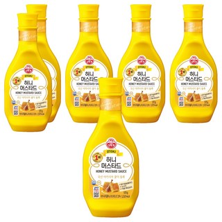오뚜기 허니머스타드, 535g, 6개