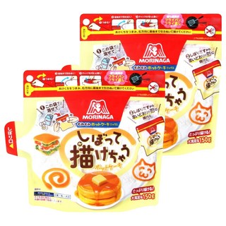 MORINAGA 森永 手作鬆餅粉, 日本原裝進口, 鬆軟綿密, 簡單料理, 150g, 2包