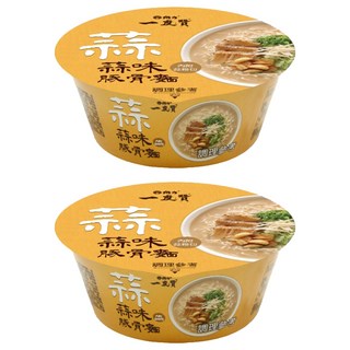 維力 一度贊 蒜味豚骨杯麵 190g, 2入