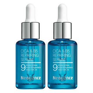 Neogence 積雪草B5修護純粹精華 30ml, 高濃度積雪草苷 舒緩 潤澤 高效保水 敏感/弱敏肌適用, 2瓶