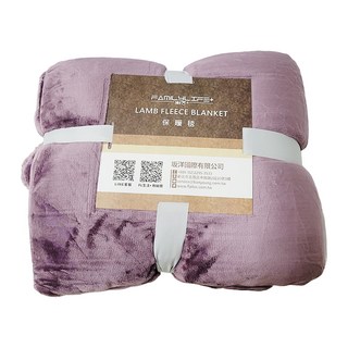 FAmILyLIFE 生活 日式簡約雙面複合特重保暖毯