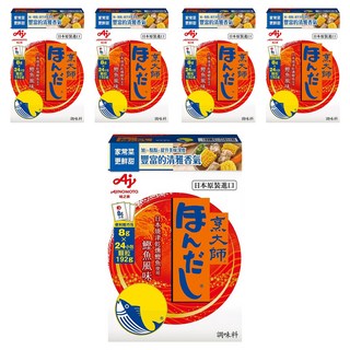 AJINOMOTO 味之素 烹大師 鰹魚調味料,適用於炒、燉、湯麵等各式菜餚, 192g, 5盒