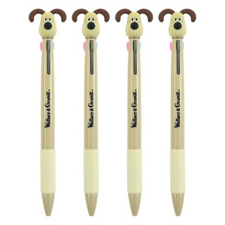 3000 超級無敵掌門狗 3 號彩色原子筆, 米色, 4個