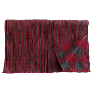 VARVISU 雙面棋盤格紋棉圍巾