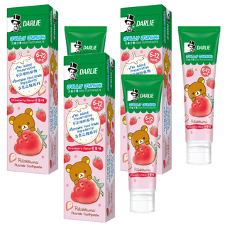 DARLIE 好來 Jolly Junior 兒童牙膏 6-12歲 草莓味, 60g, 3條