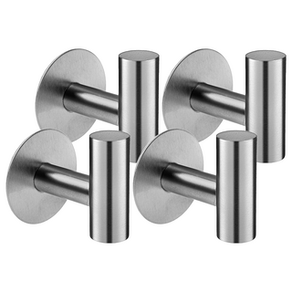 comet 高級款 黏貼式 多用途 壁掛勾, 銀, 4個