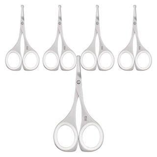 KAI 貝印 樹酯圓環保護墊安全鼻毛剪, KQ-3114, 5支