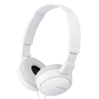 SONY 索尼 耳罩式可通話耳機, MDR-ZX110AP, 白色