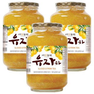 Danongwon 柚子茶, 1kg, 1入, 3罐