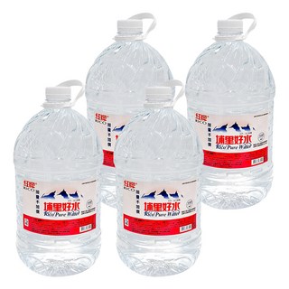 RICO 紅牌 埔里好水 Set 水質清澈無汙染, 6.3L, 4桶
