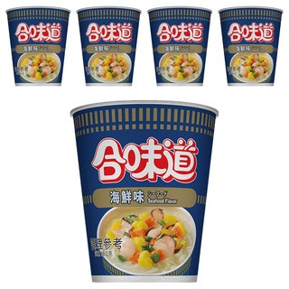 CUP NOODLE 合味道 海鮮味杯麵, 5入