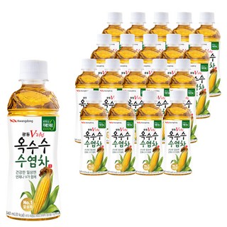 광동 V라인 옥수수수염차, 340ml, 20개