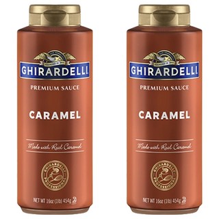 GHIRARDELLI 鷹牌 焦糖風味特級醬汁, 454g, 2個