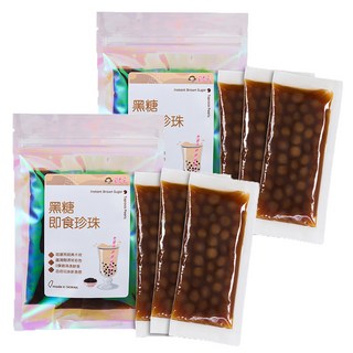 Medolly 蜜思朵 黑糖即食珍珠, 150g, 2袋