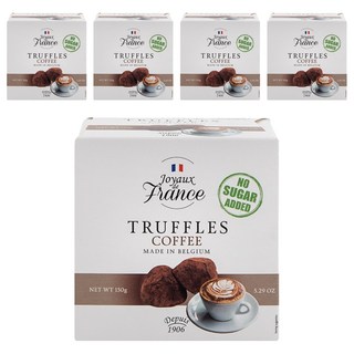 Natra 零糖咖啡松露巧克力, 150g, 5盒