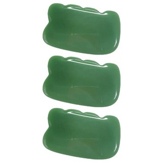 玉石刮痧板, 3個, 波浪(BJ6-1)