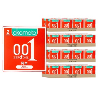 okamoto 岡本 001至尊勁薄保險套 ZERO ONE, 1440盒, 2個